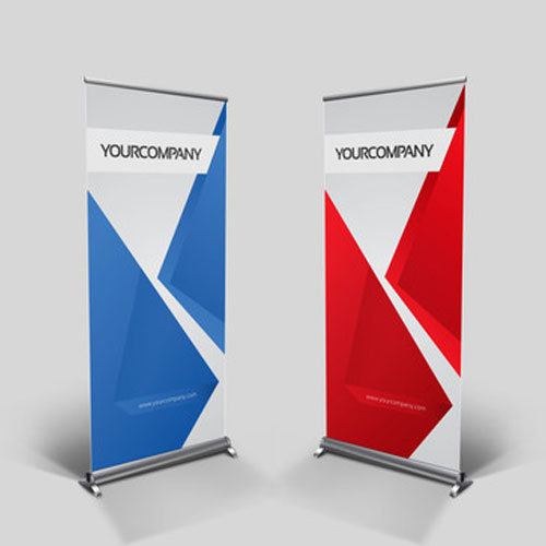 Aluminum Rolls Up Standees Printing